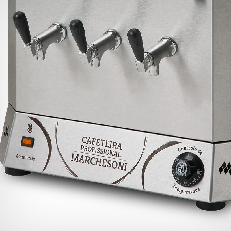 Cafeteira Café, água e leite